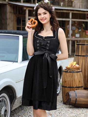 Yesfashion Dirndl in Black