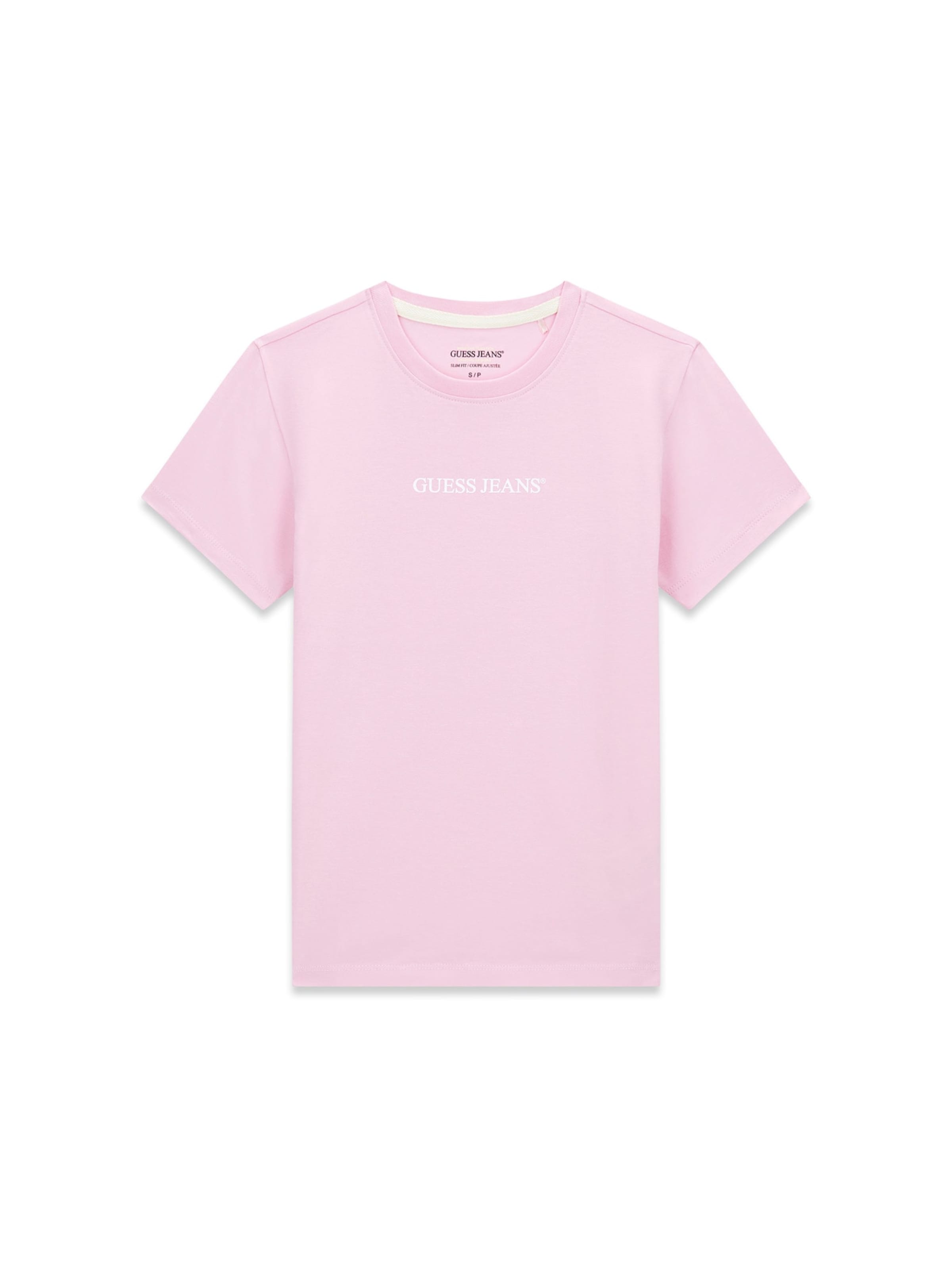 GUESS JEANS T-shirt i rosa: framsida