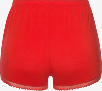 LASCANA - Calças de pijama em vermelho