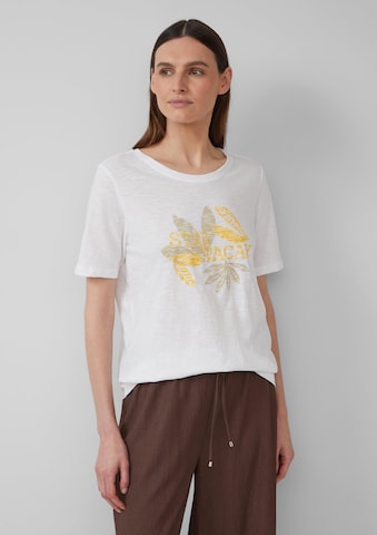 s.Oliver Shirt in White: front