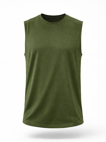 PANTONECLO Bluser & t-shirts 'Pantoneclo Men’s Gym Vest' i grøn: forside
