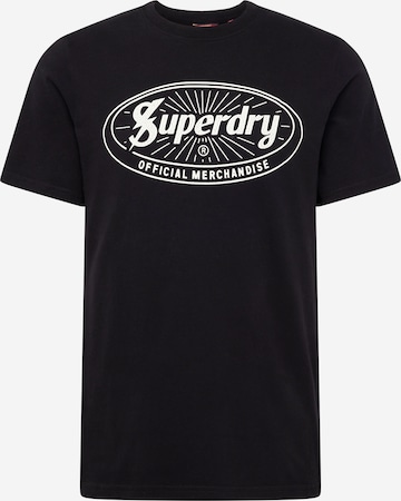 Superdry T-Shirt in Schwarz: predná strana