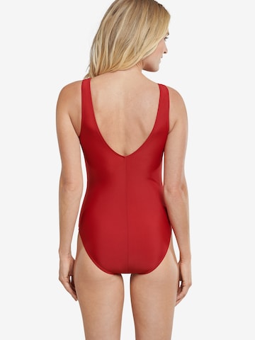 SCHIESSER T-shirt Swimsuit 'Aqua' in Red