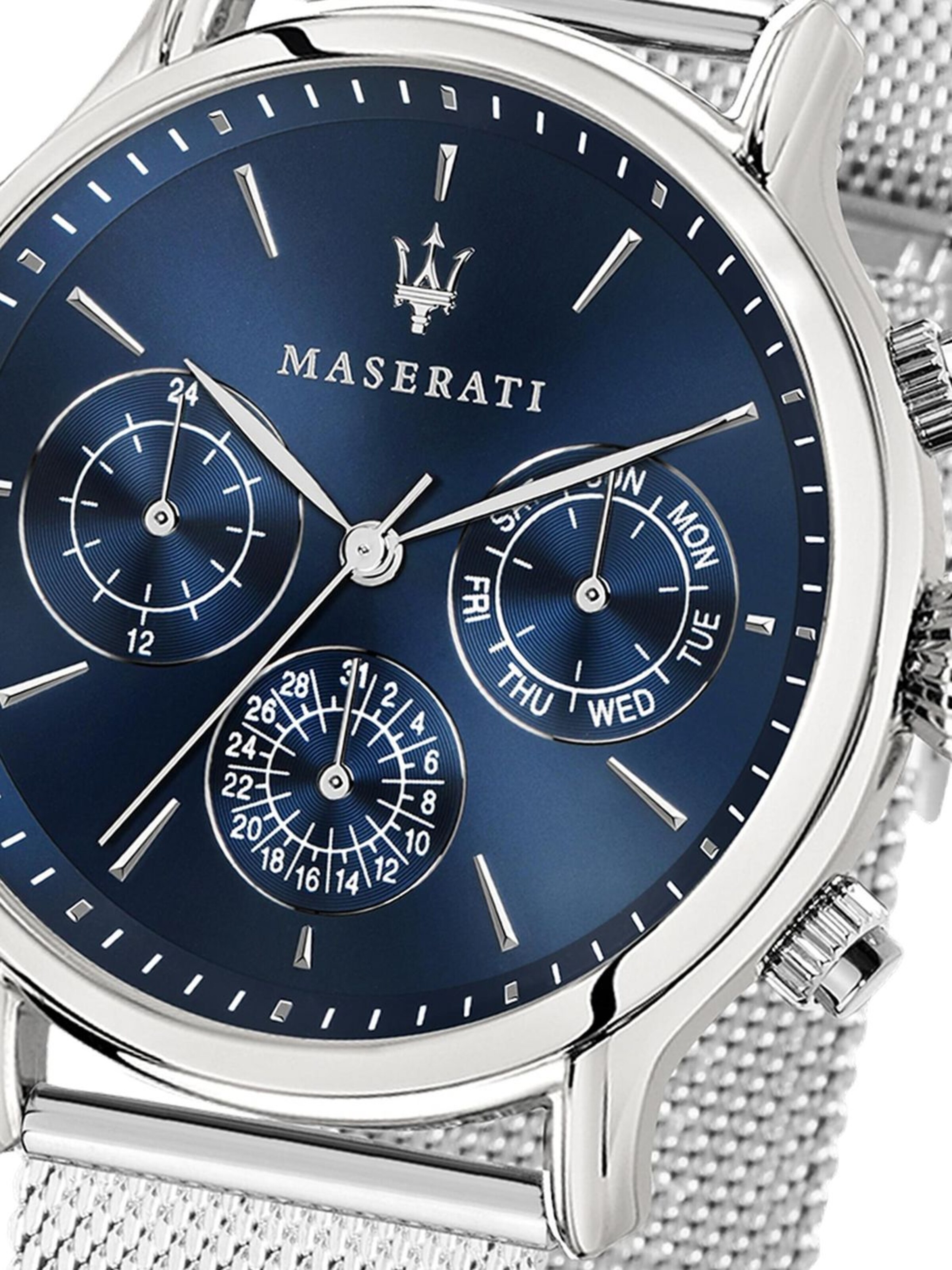 Maserati Analoog horloge in Zilver