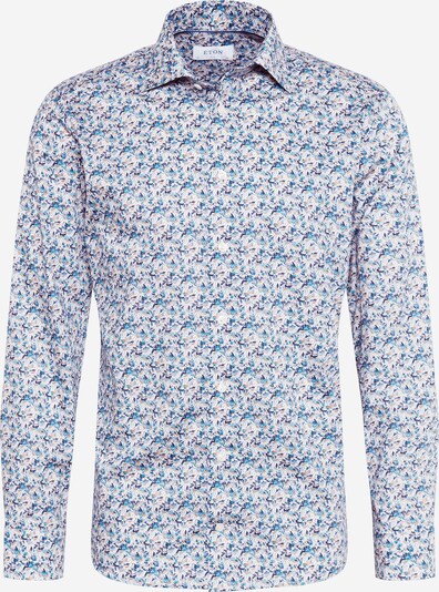 ETON Chemise en marine / bleu clair / blanc, Vue avec produit