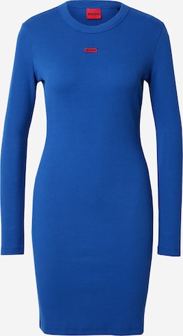 HUGO Red Kleid 'Nemalia' in Blau: predná strana