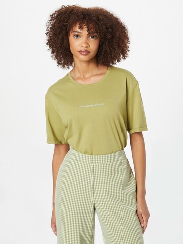 MSCH COPENHAGEN Shirt 'Terina' in Green: front