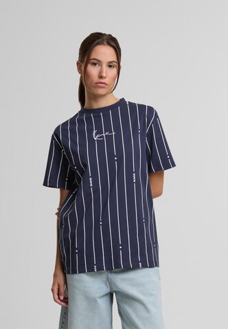 Karl Kani - Camiseta 'Os' en azul