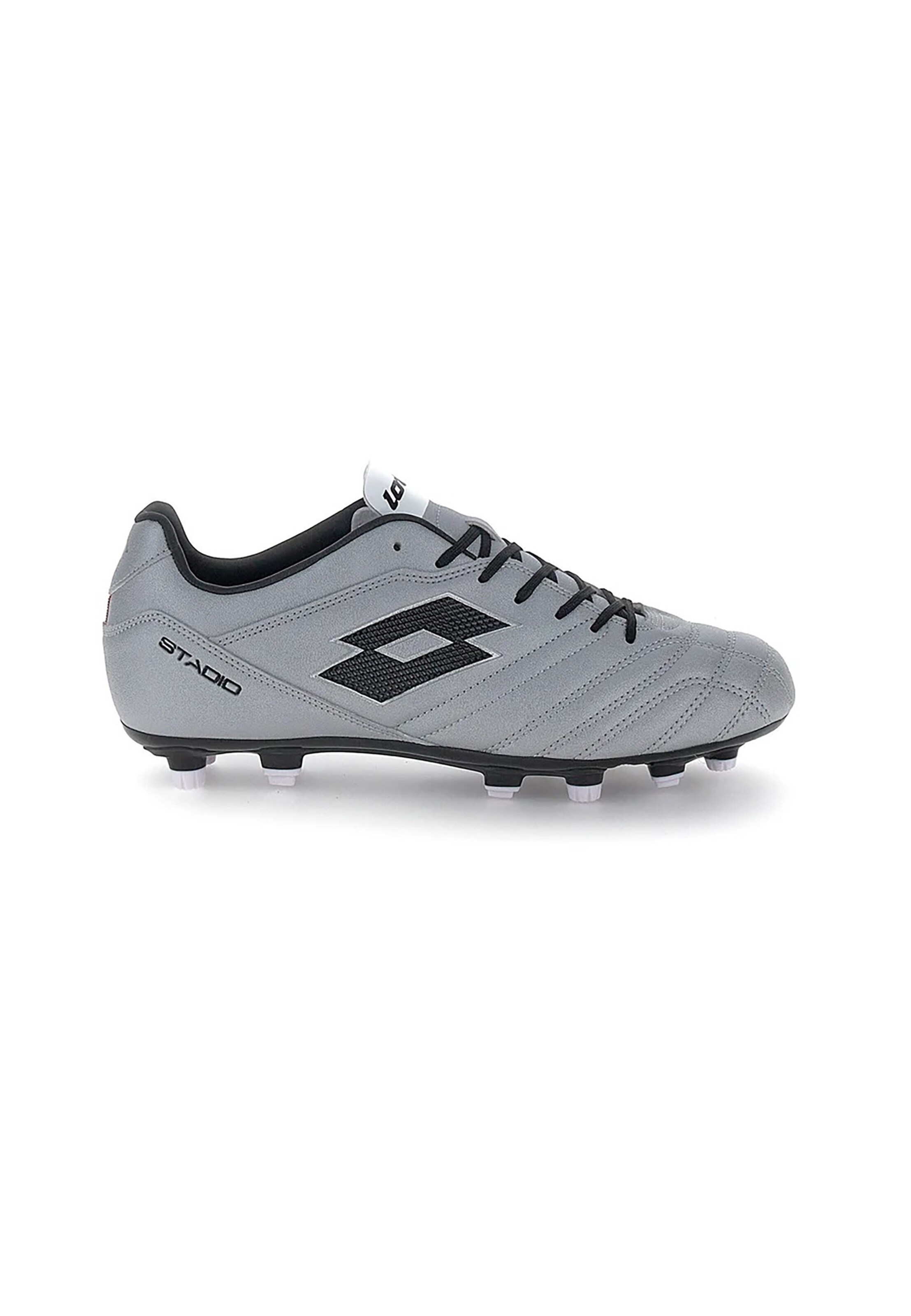 LOTTO Soccer Cleats 'Stadio 705' in Silver: front