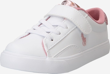 Sneaker 'THERON' di Polo Ralph Lauren in bianco: frontale