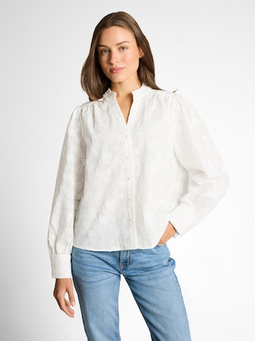 Camicia da donna di TOM TAILOR in bianco: frontale