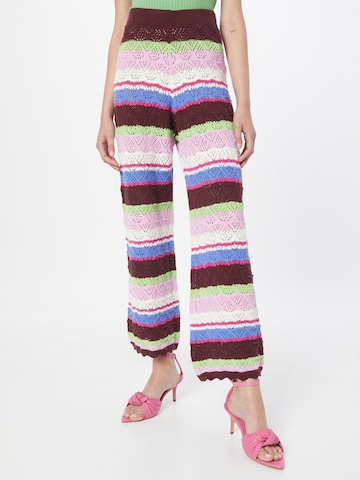 Monki Pants 'Kamilla' in Mixed colors: front