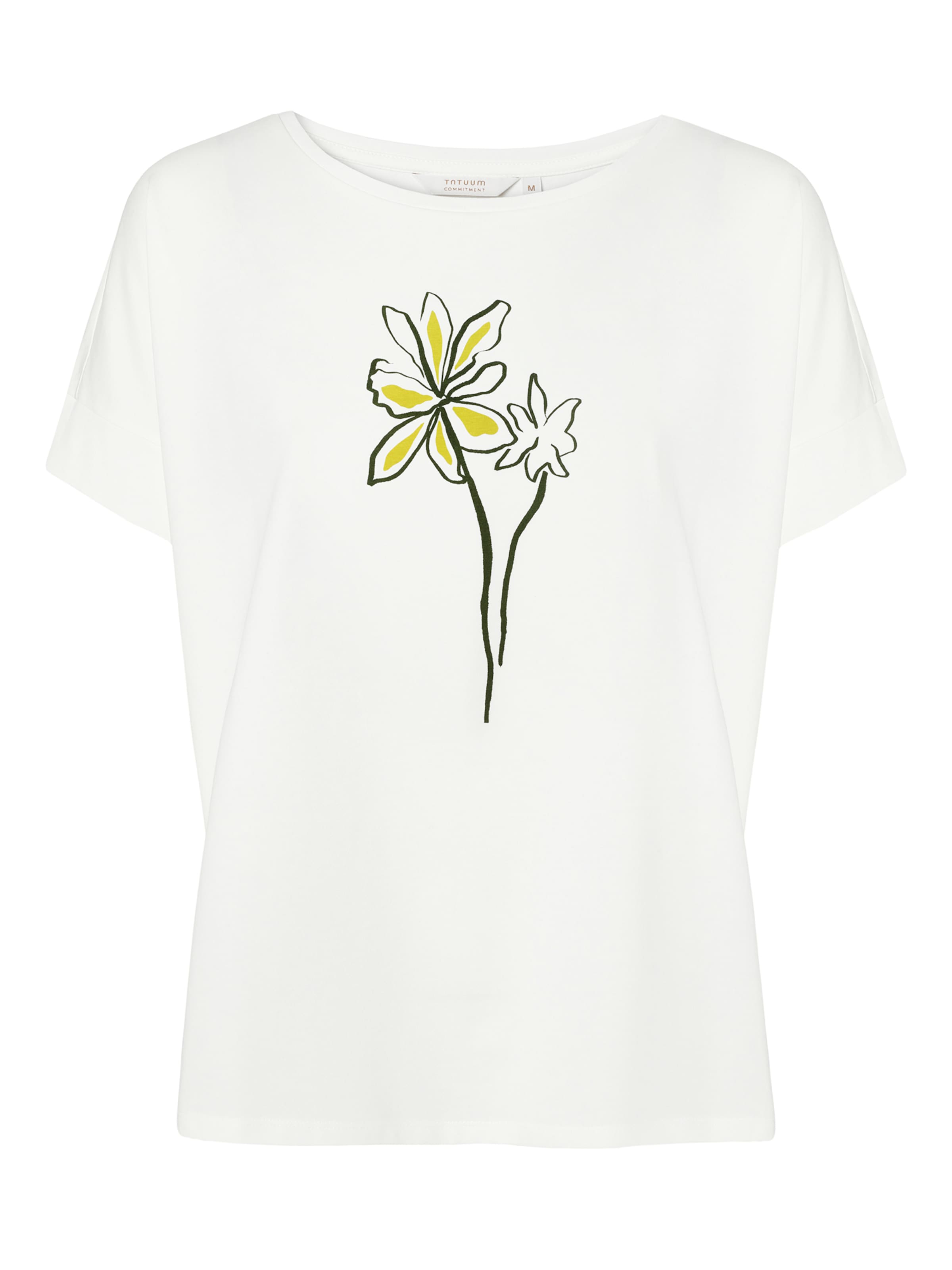 Tricou 'Monki 2' de la TATUUM pe alb: față