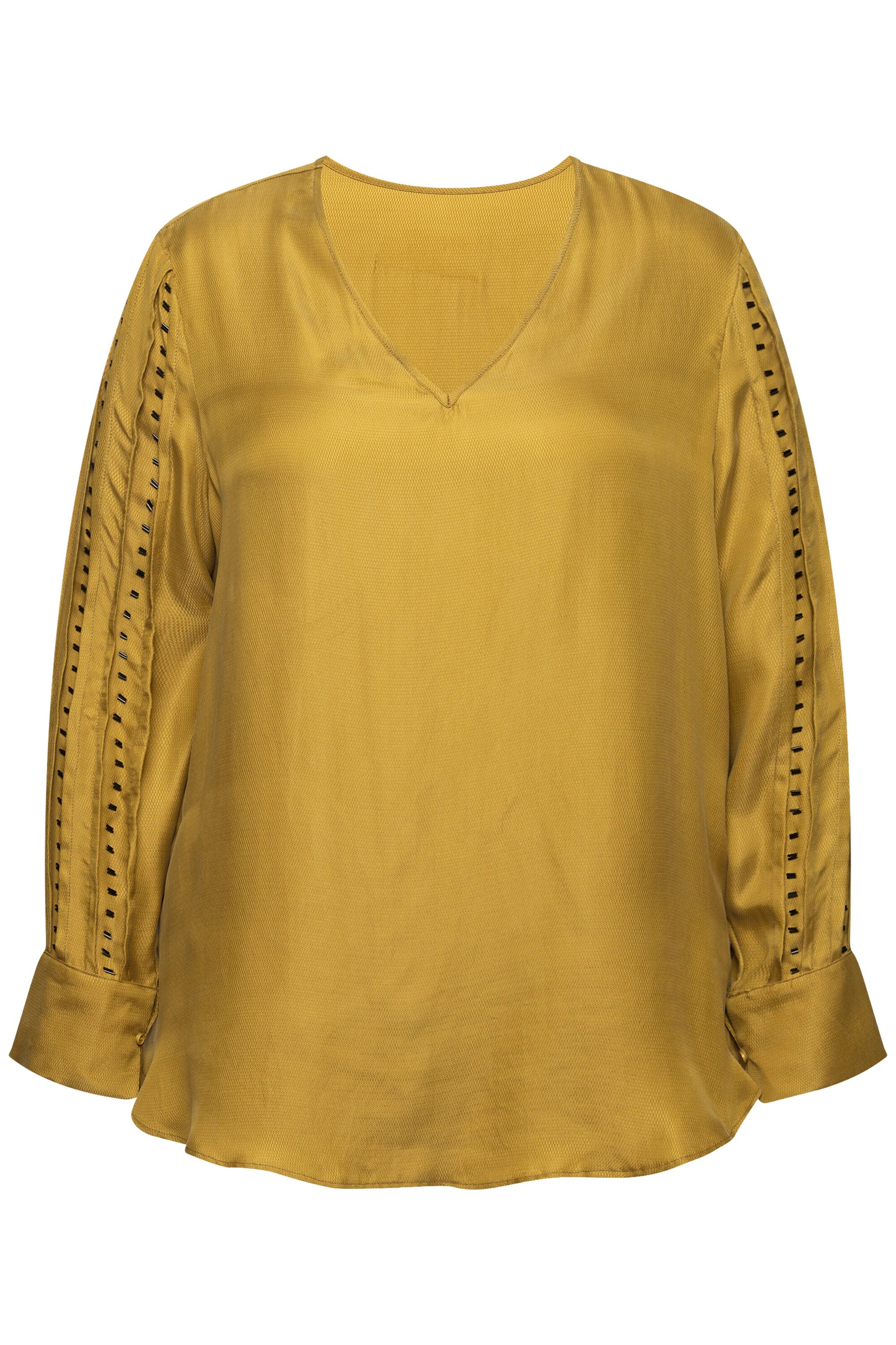 Ulla Popken Blouse in Groen: voorkant