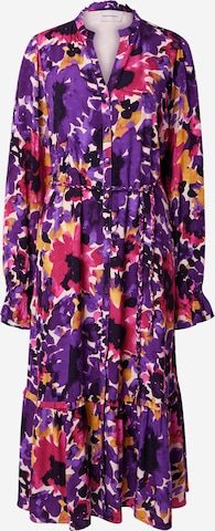 Fabienne Chapot Shirt Dress 'Marilene' in Purple: front