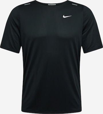 NIKE Functioneel shirt 'Rise 365 Wild Run' in Zwart: voorkant