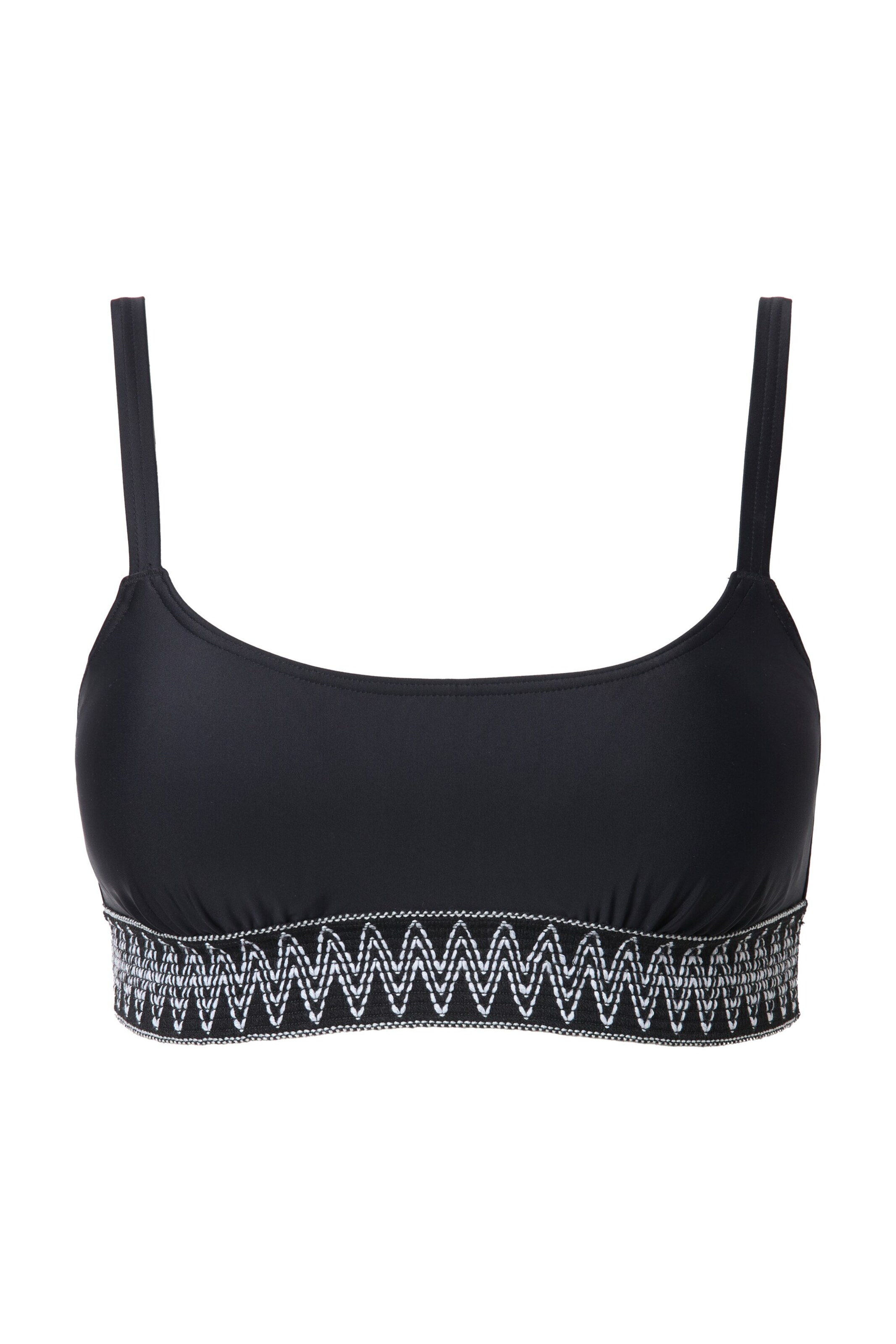 Studio Untold T-shirt BH in Zwart: voorkant