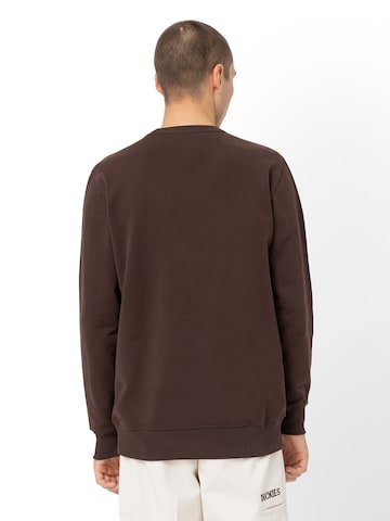DICKIES Sweatshirt 'AITKIN' in Braun