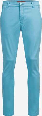 Rock Creek Slim fit Chino Pants in Blue: front