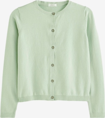 Next Gebreid vest in Groen: voorkant