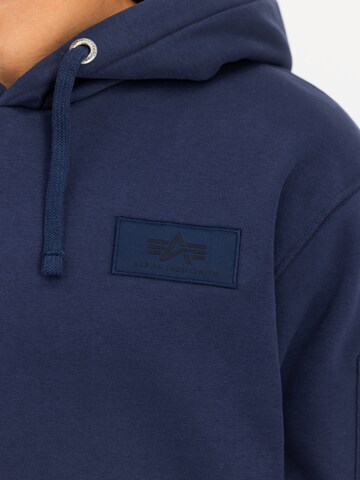 ALPHA INDUSTRIES Majica | modra barva