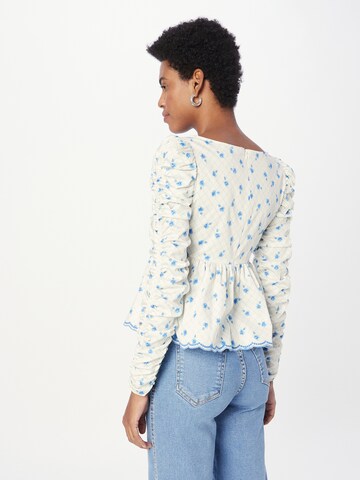 Notes du Nord Blouse 'Francesca' in Wit