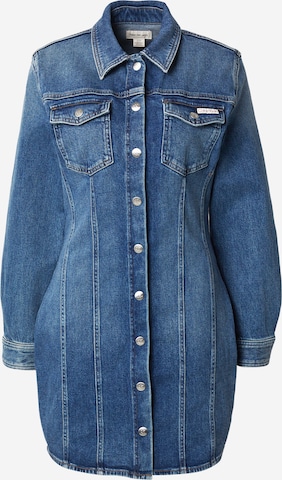 Calvin Klein JeansHaljina - plava boja: prednji dio