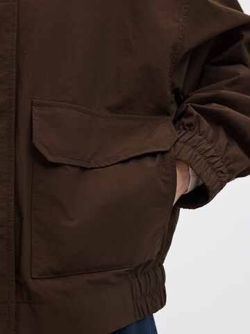 SELECTED - Chaqueta de entretiempo en marrón
