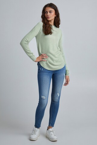 b.young Sweater 'BYMALEA CREW NECK' in Green