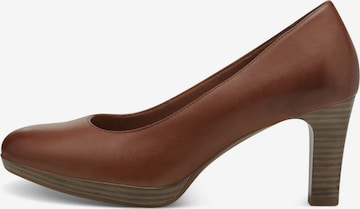 TAMARIS - Sapatos de salto em castanho