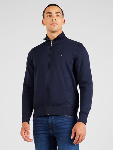 TOMMY HILFIGER Sweatvest in Blauw: voorkant