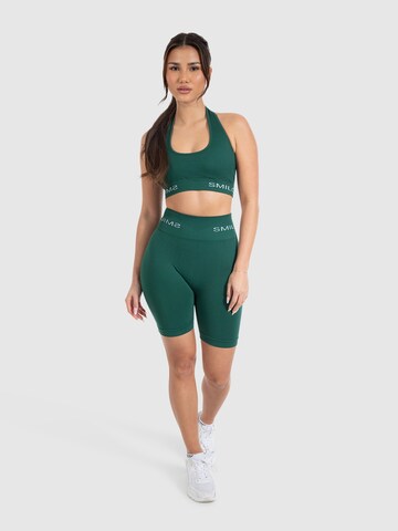 Skinny Pantalon de sport 'Azura' Smilodox en vert