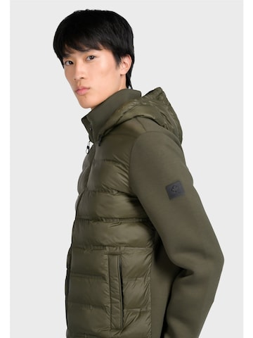 Canadian Classics Winter jacket ' GUNN ' in Green: side