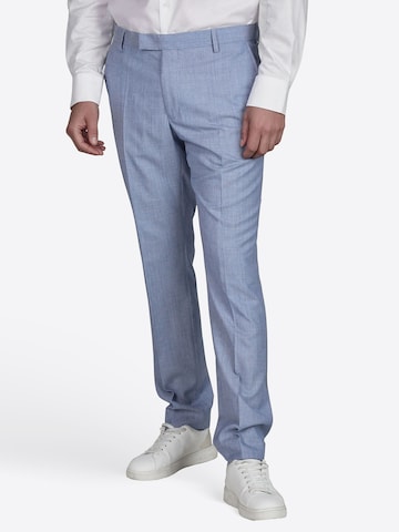 Regular Pantalon 'Ray' PIERRE CARDIN en bleu : devant