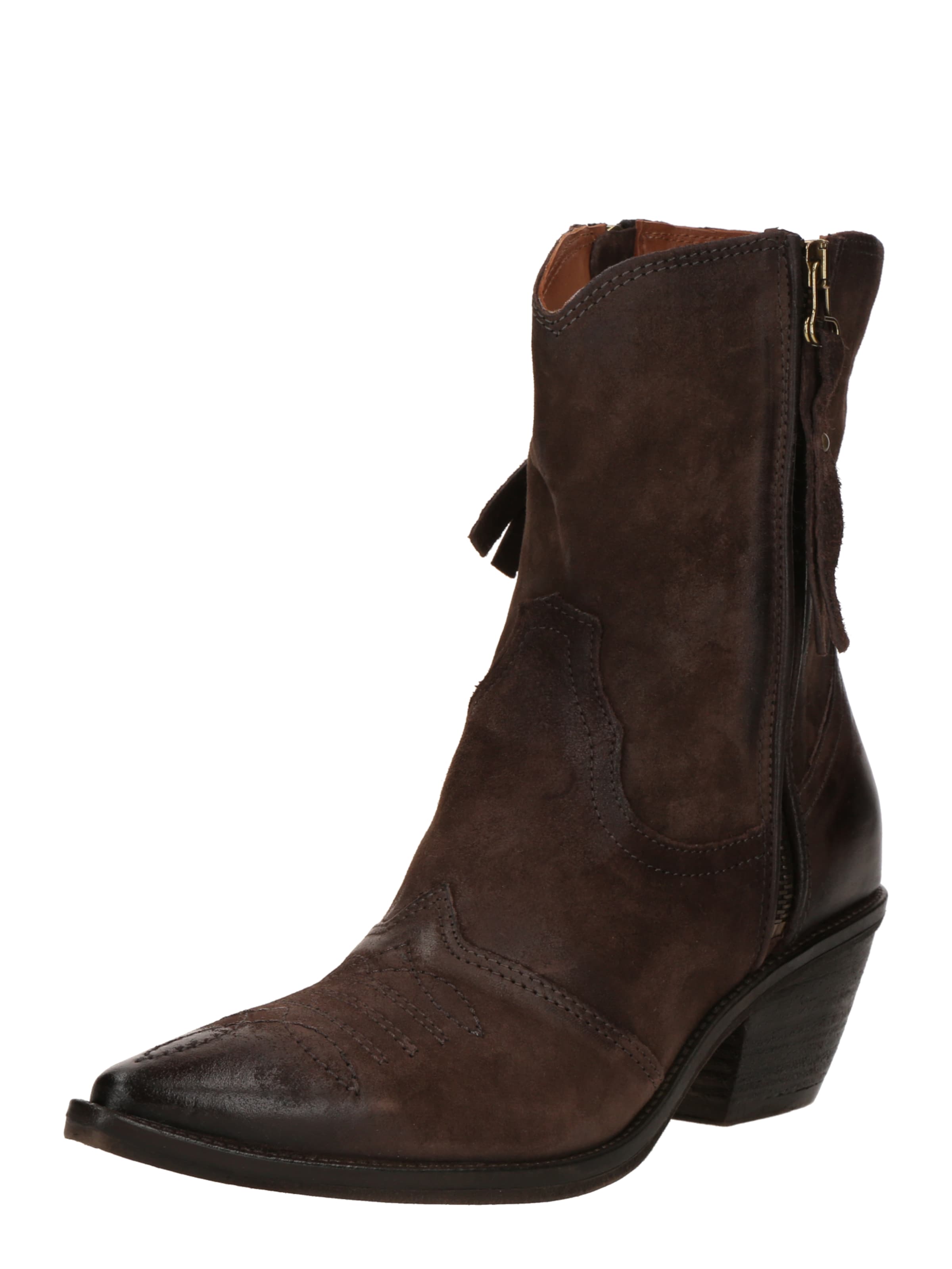 Stivale da cowboy di A.S.98 in marrone: frontale