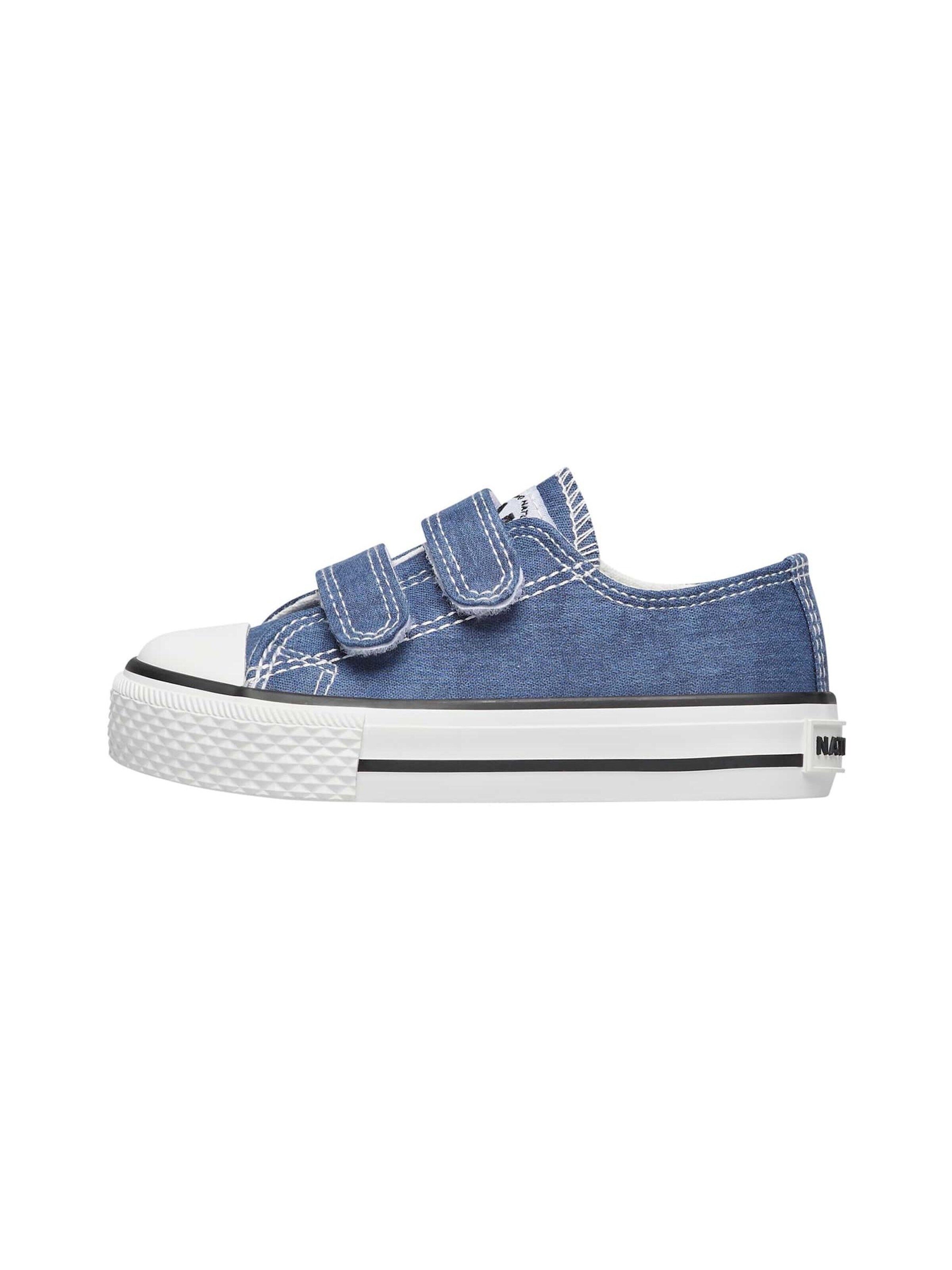 Baskets 'AYASY VL.' NATURINO en bleu : devant