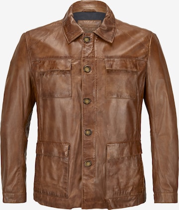 Veste mi-saison 'MSArturo' MILESTONE en marron : devant