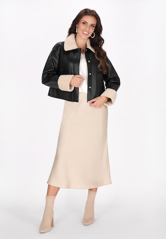 Veste mi-saison faina en noir