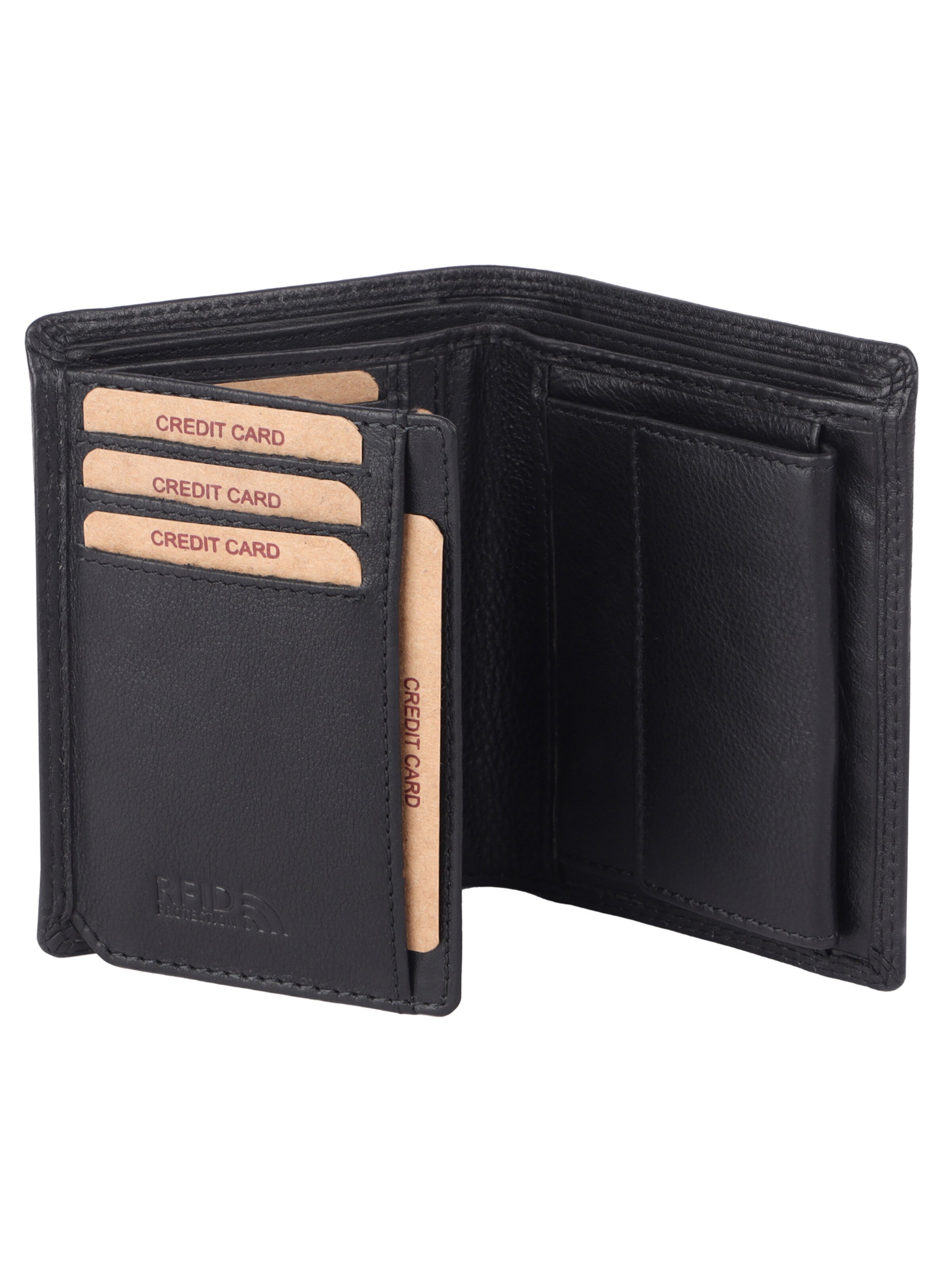 Benthill Wallet in Black: front
