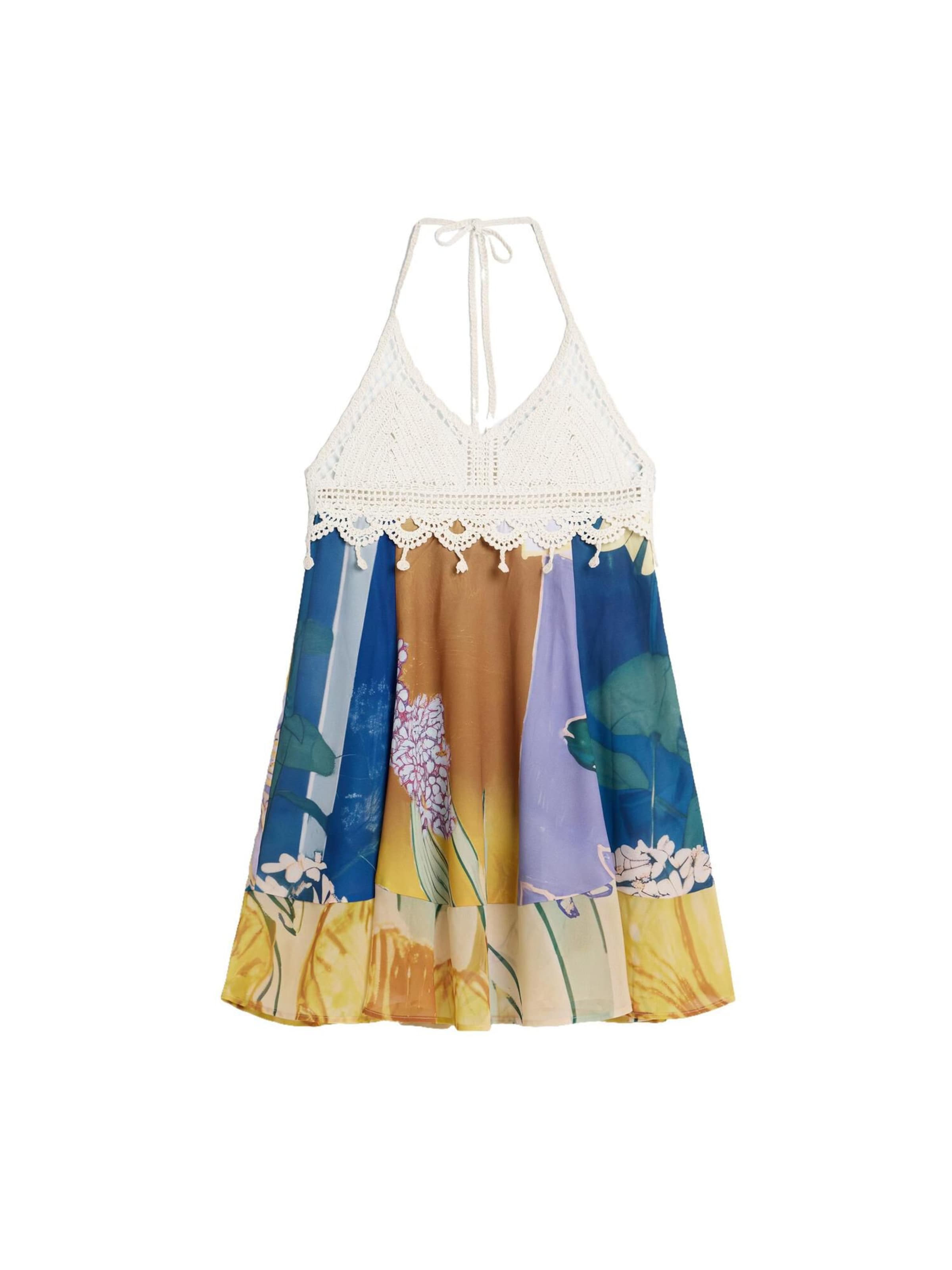 Desigual Сарафан в Смешанный: спереди