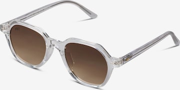 X Frame Therapy Sunglasses 'Glitzospex Sun' in Brown: front