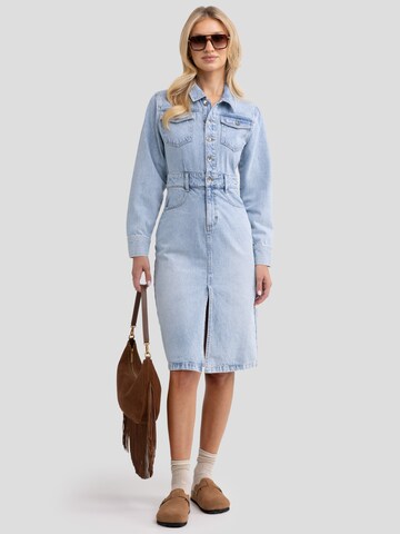 BIG STAR Blousejurk 'Laylana' in Blauw