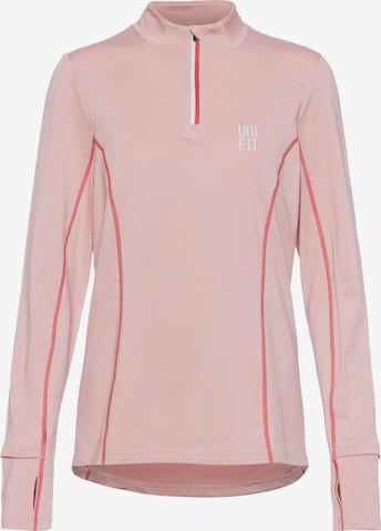 UNIFIT Funktionsshirt in Pink: predná strana