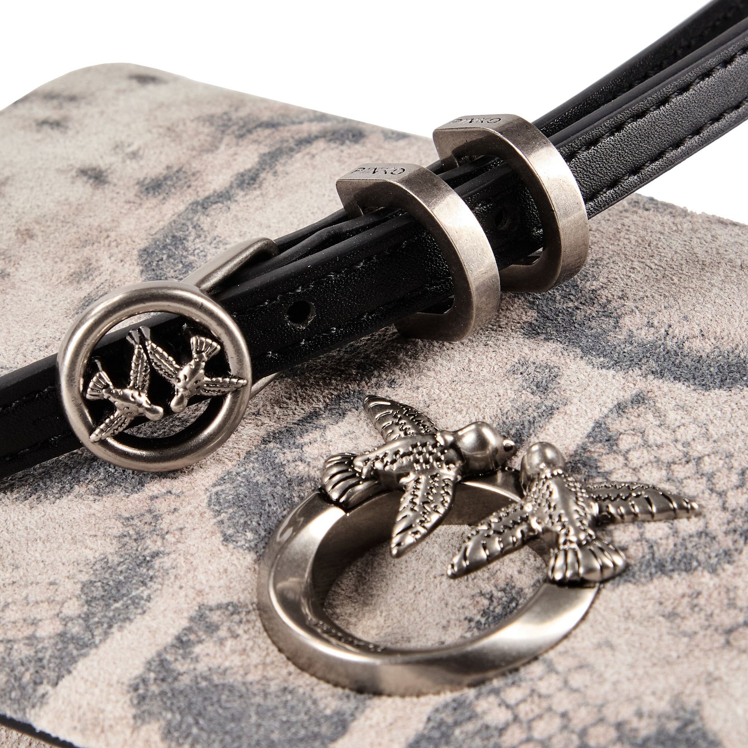 Pochette 'Love Click' PINKO en beige