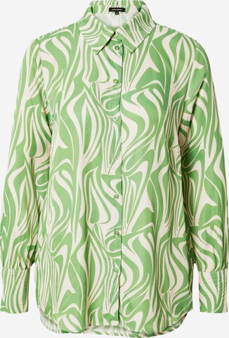 MORE & MORE Blouse in Groen: voorkant