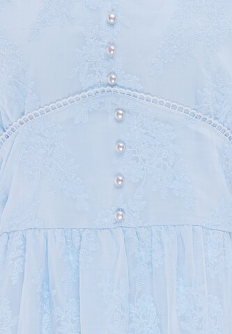 MAIRE - Vestido em azul