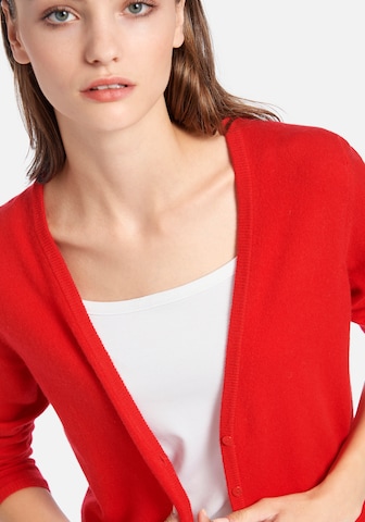 Peter Hahn Strickjacke 'Cora' in Rot