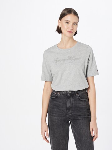 TOMMY HILFIGER T-Shirt 'SHINE' in Grau: predná strana