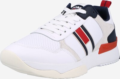 Tommy Jeans Sneaker low en ultramarinblau / rot / weiß, Vue avec produit