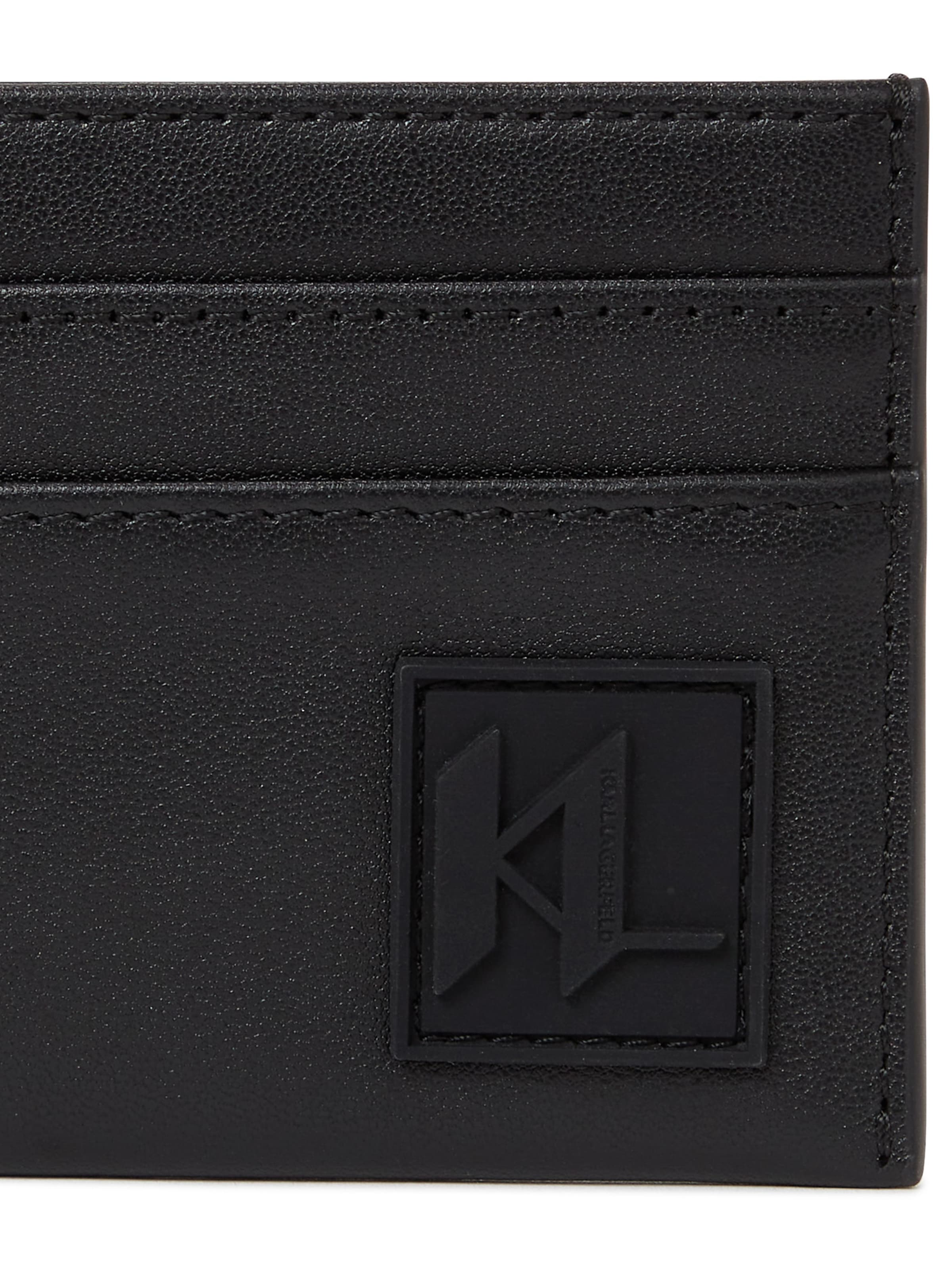 Karl Lagerfeld Kartenetui in Schwarz